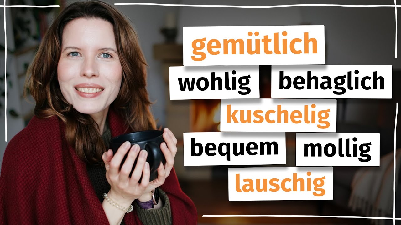 Gemütliche Adjektive für Herbst und Winter (Deutsch B2/C1)