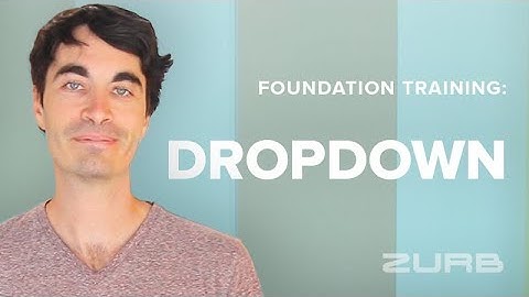Simply Create Complex Dropdowns with Foundation!
