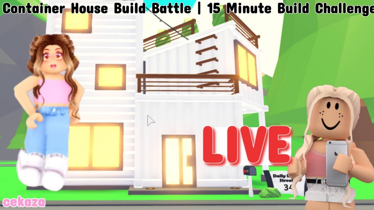 Container House Build Battle | 15 Minute Build Challenge 