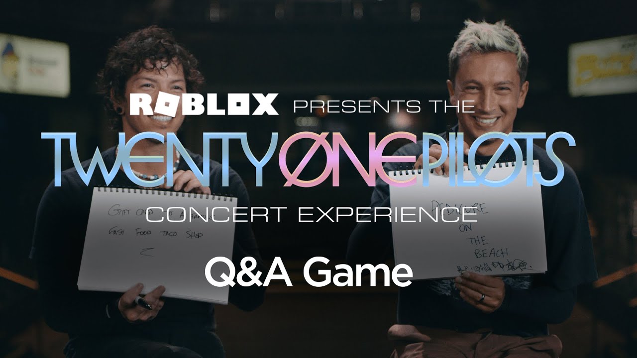 Roblox vai ter show e prêmios de Twenty One Pilots; veja como participar