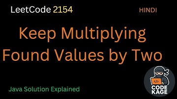 LeetCode 2154 | Keep Multiplying Found Values by Two | Simple & Easy