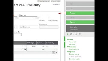 Sage X3 - How to Return Goods to a Supplier