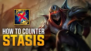 How to Counter Stasis as Zed | League of Legends Wild rift