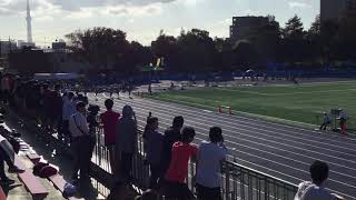 20181006 足立区秋季 男子100m 8組