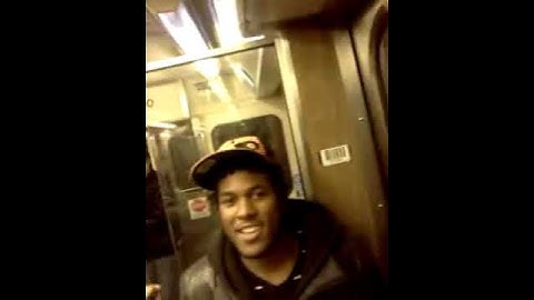 Man jumps off Train
