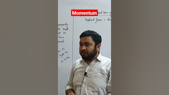 Momentum || Physics || Class 11