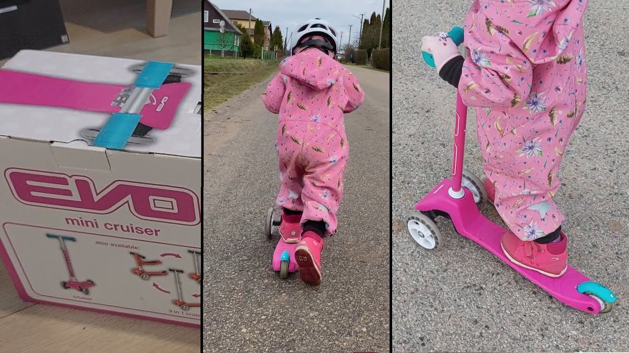 EVO Mini Cruiser 3 Wheel Scooter test