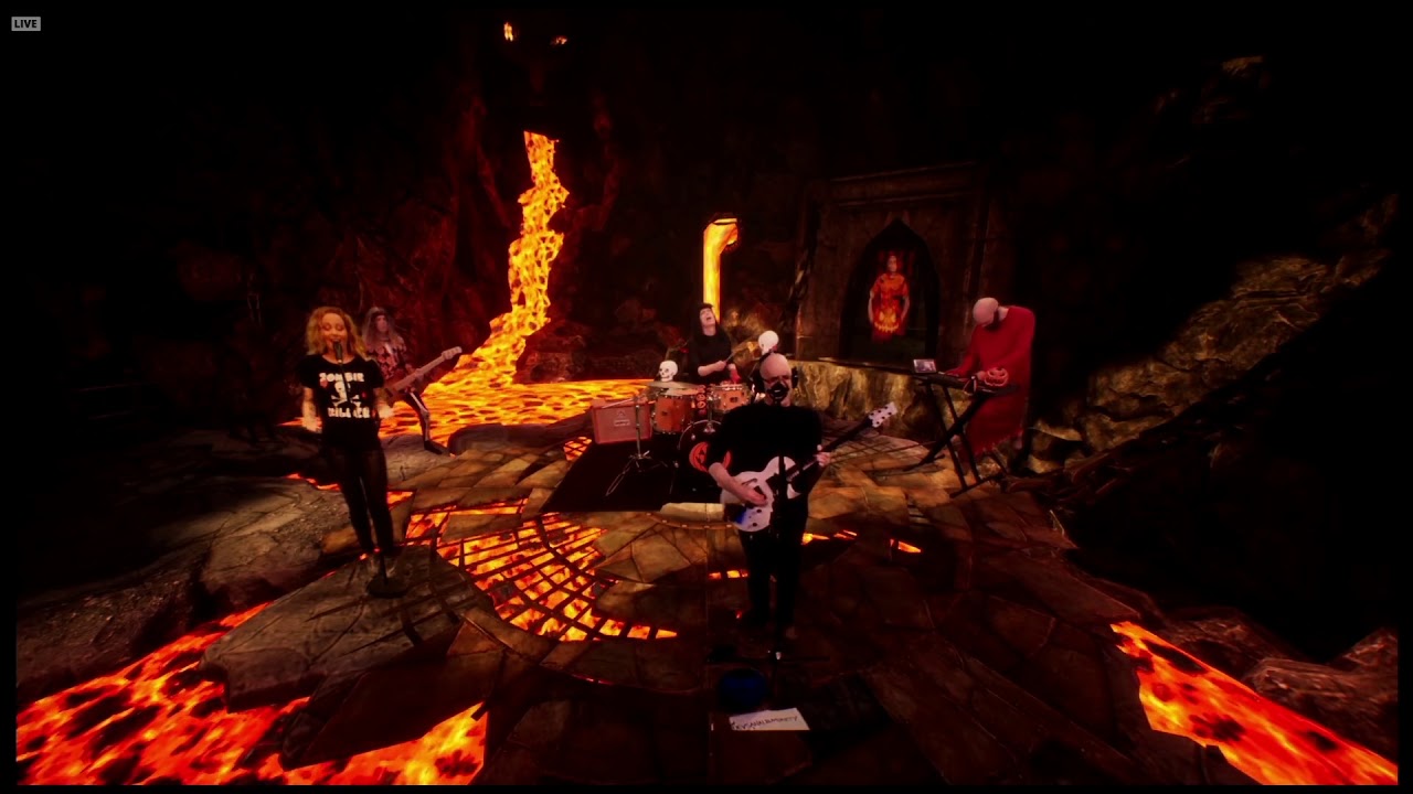 Devin Townsend ft. Anneke van Giersbergen - Pixillate [LIVE - Devin's Crappy Halloween Party, 2020]