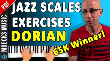 Mastering Dorian: The Ultimate Jazz Scale Workout for Piano Players. Jazz Piano Tutorial.