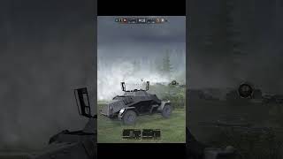 Sdkfz 222 нищить БТ-7