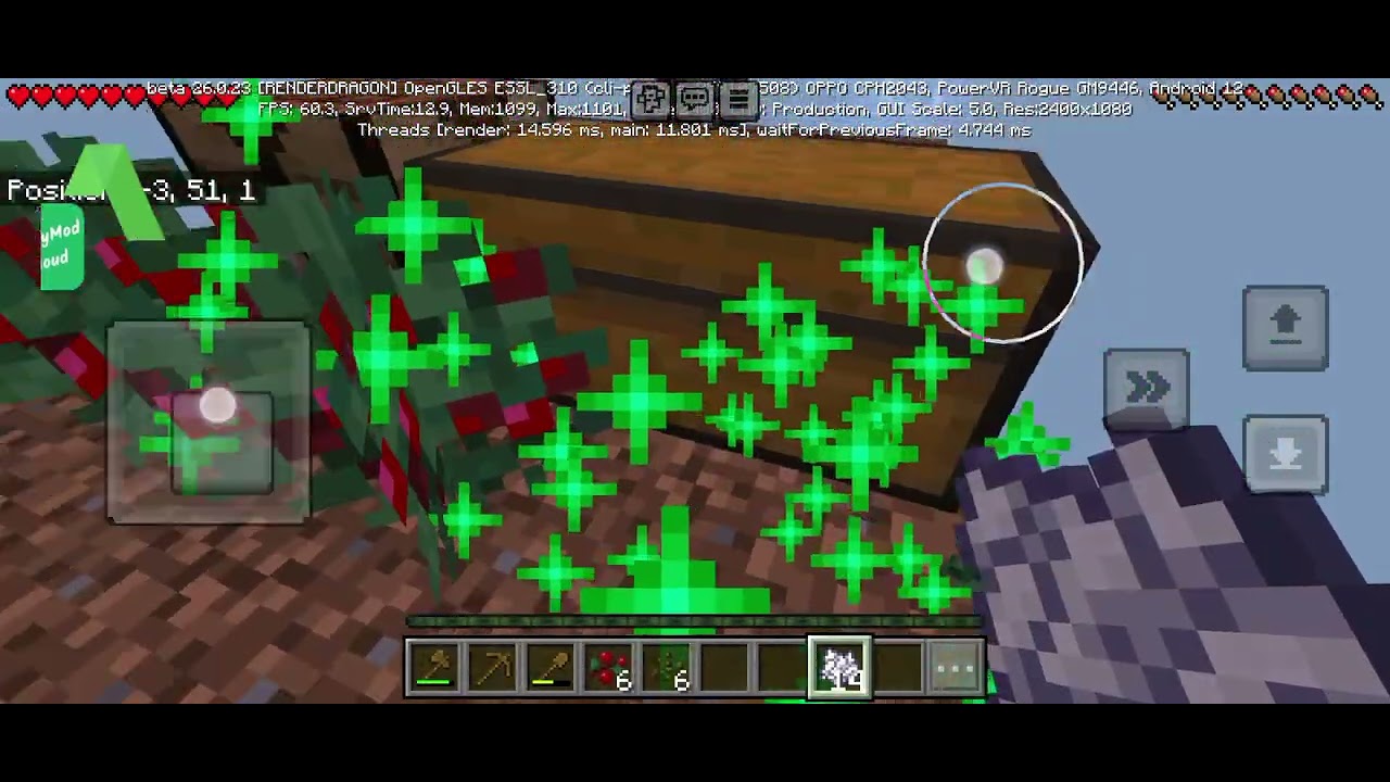 1 بلوك في ماين كرافت الجزء الاول