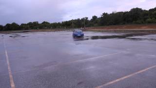 Sliding my RX-8 in the wet