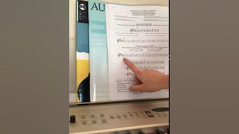 A Major Scale (one octave) - Sight-Singing