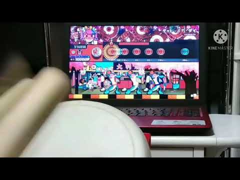 麺棒で太鼓の達人やってみた