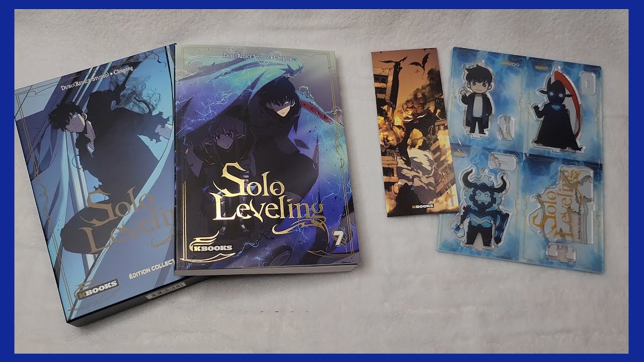 UNBOXING 언박싱 SOLO LEVELING 나 혼자만 레벨업 COLLECTOR FRENCH VERSION TOME 7