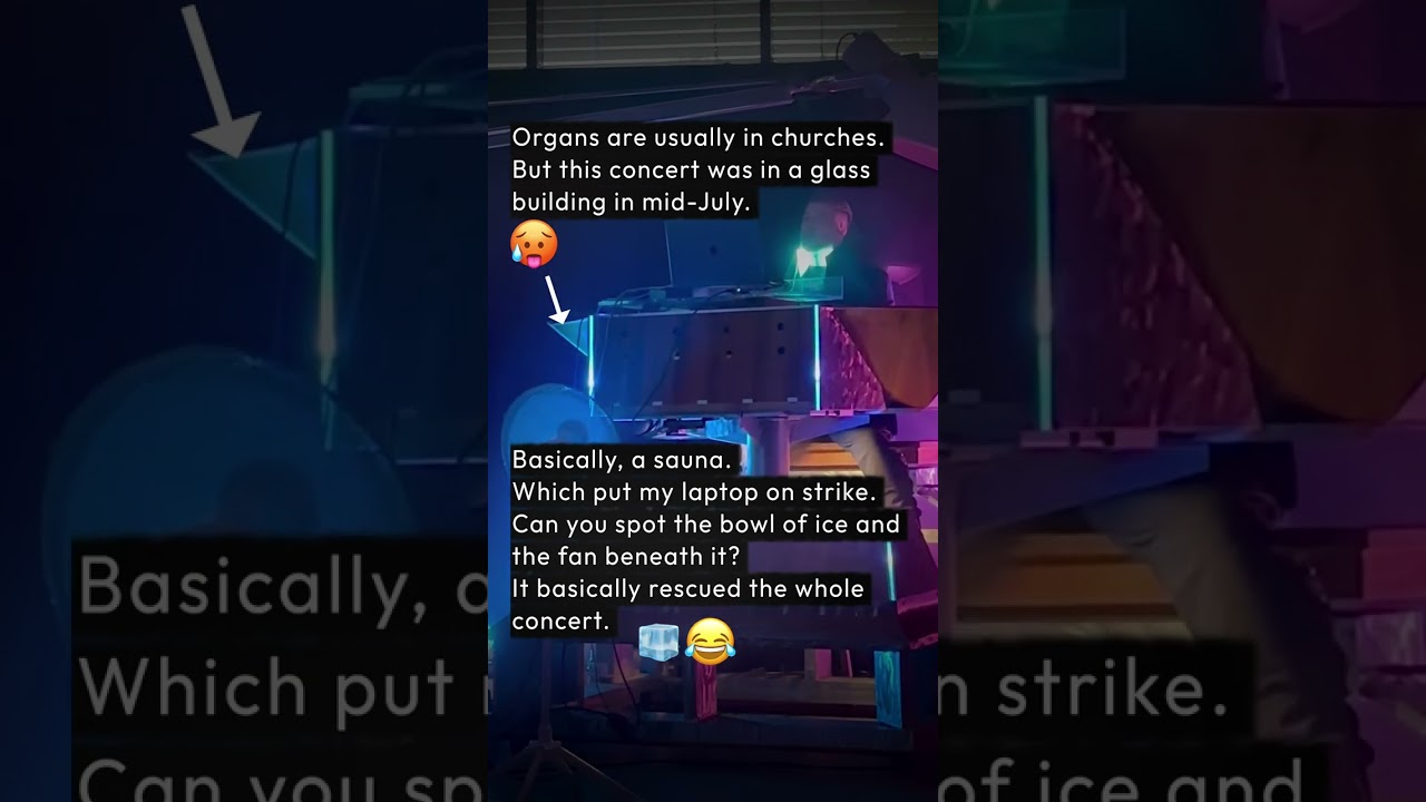 An Ice Bowl Saved My Organ Concert