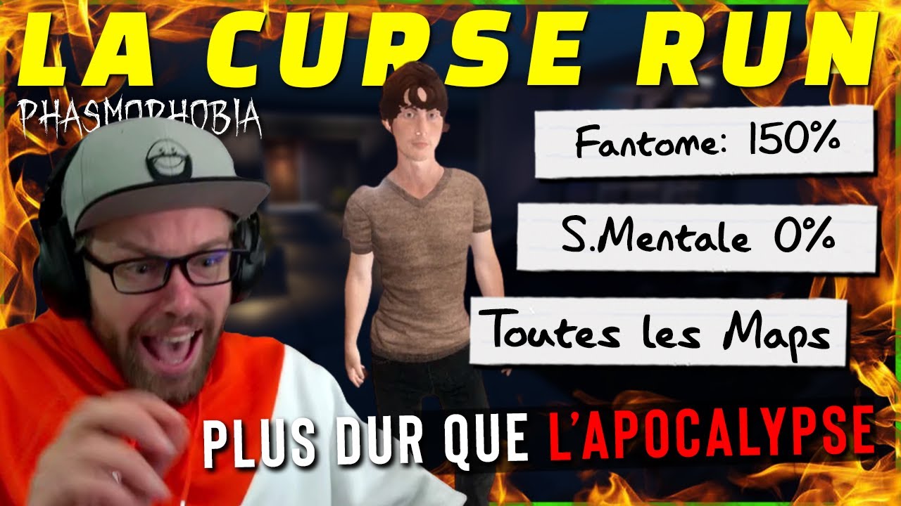 Un Nouveau Challenge IMPOSSIBLE ! | Curse Run - Phasmophobia FR