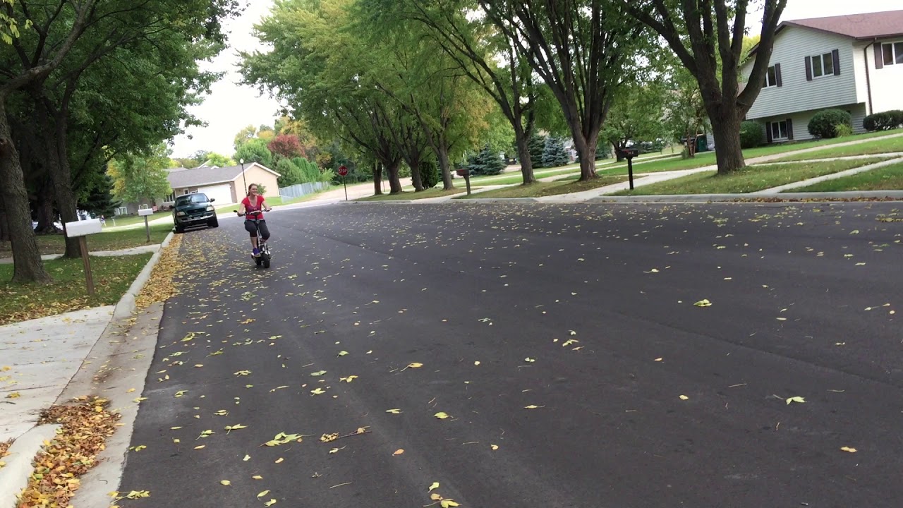 Electric scooter hyper racing