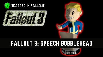 Fallout 3: Speech Bobblehead Location And Walkthrough