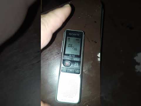 Video: Sony ICD-P620 Digital Voice Recorder - Matador Network