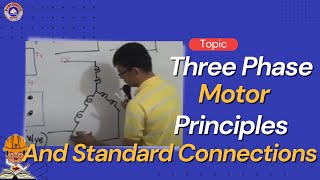 Three Phase Motor Principle & Standard Connections screenshot 4