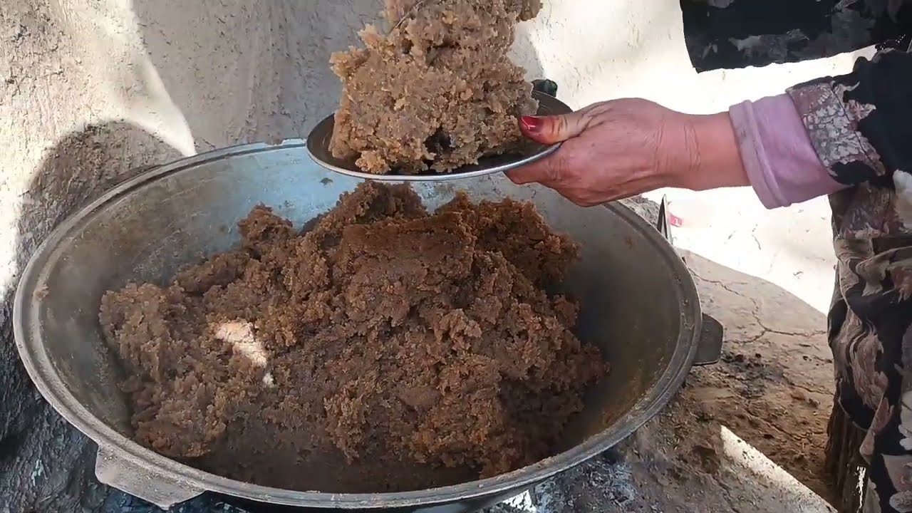 Cooking the Hardest Traditional Dessert – 5 Hours to Make Halwa.