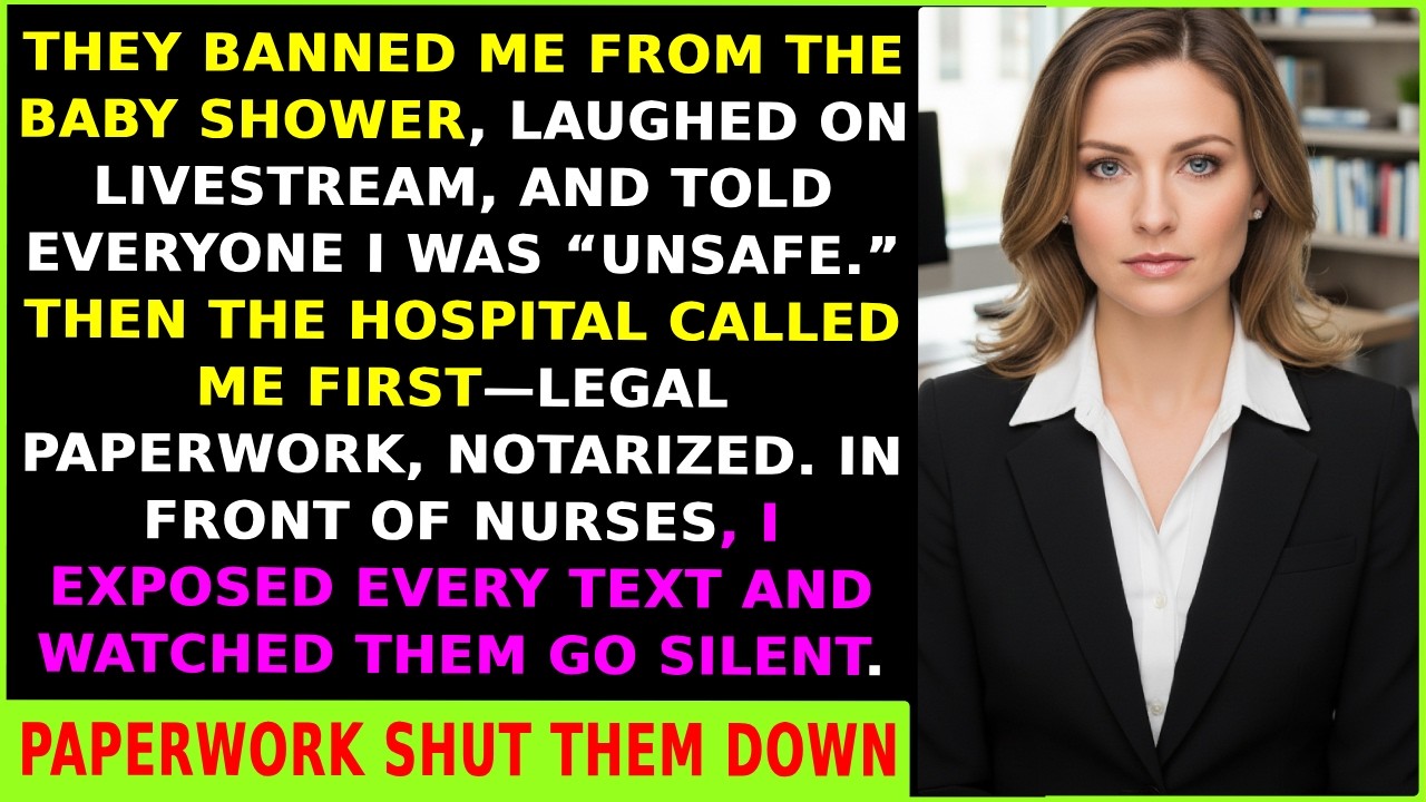 THEY TOLD ME “DON’T COME” TO THE BABY SHOWER — WEEKS LATER, A DOCTOR CALLED ME FIRST