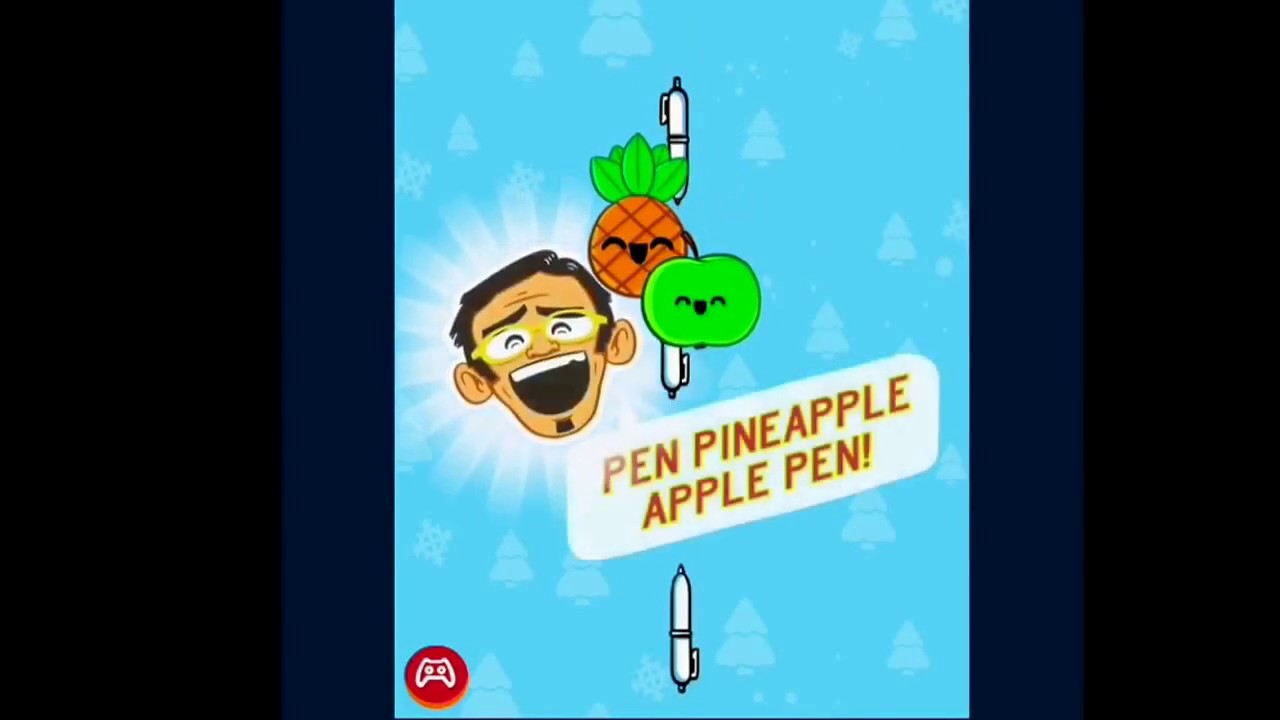 Julien Bam Pen Pineapple Apple Pen