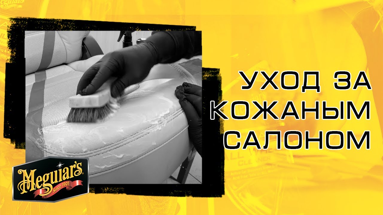 Как почистить кожу автомобиля