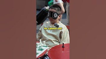 8-year-old BLINDFOLDED in TIMES SQUARE!!?? ♟️