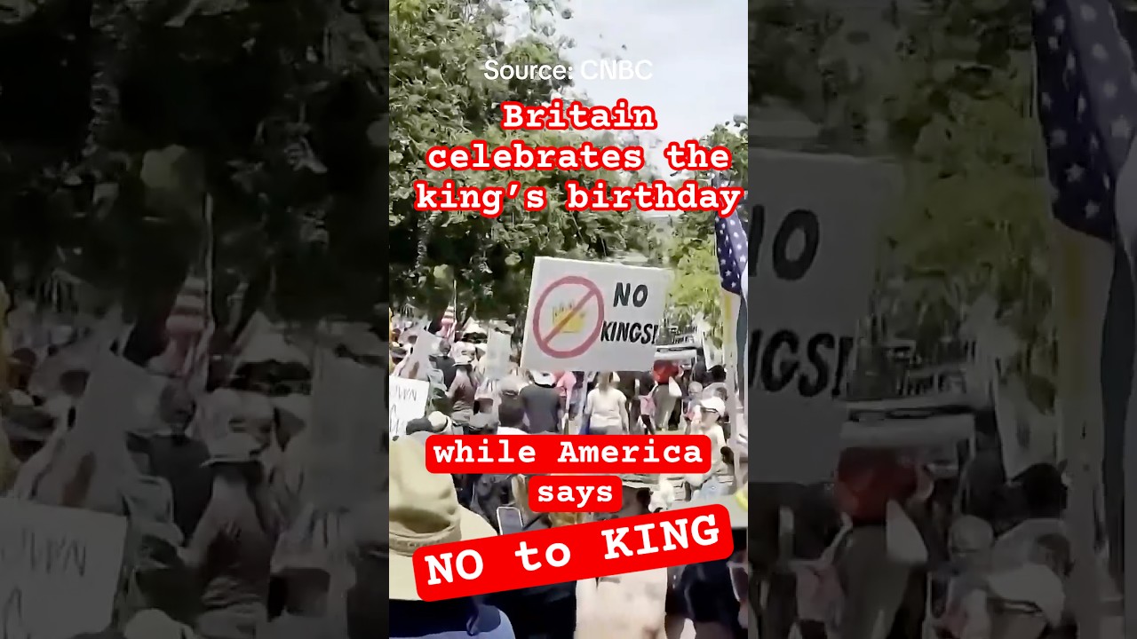 Britain Celebrates a Monarch While America Says No to Kings
