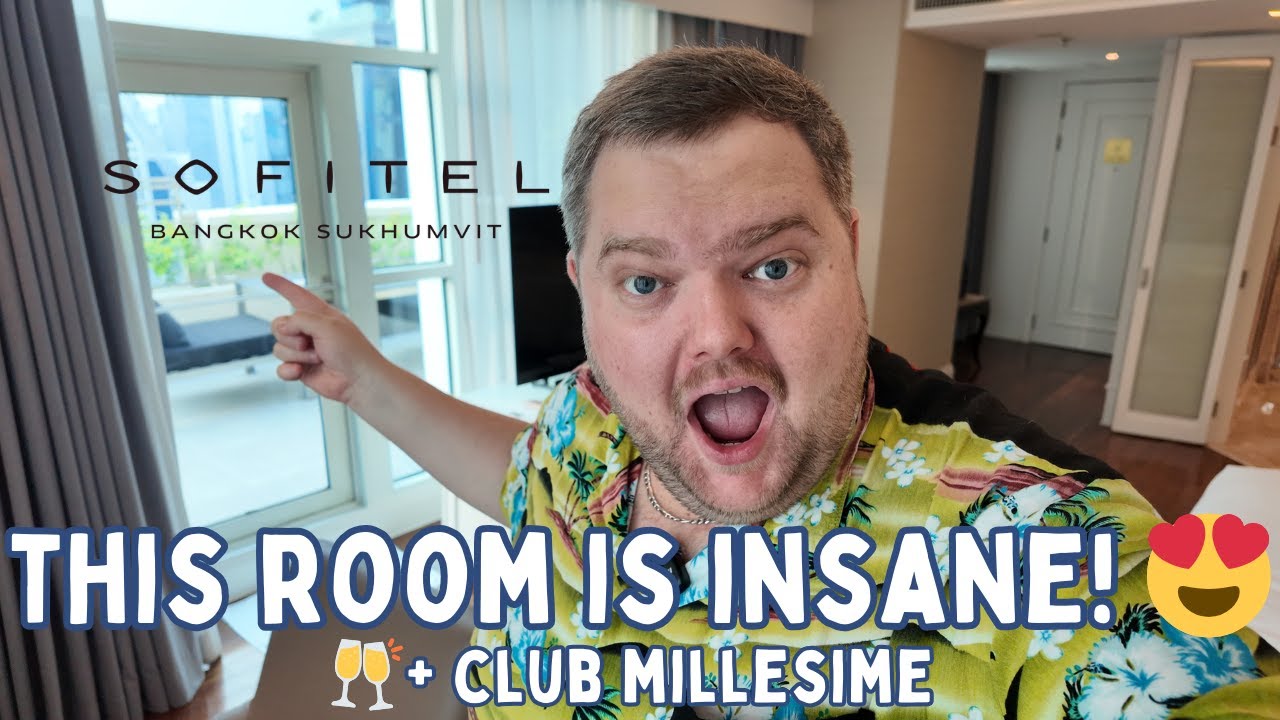 Sofitel Bangkok Sukhumvit’s SECRET Club Room 🇹🇭 | Jacuzzi Balcony + Club Millésime Full Tour