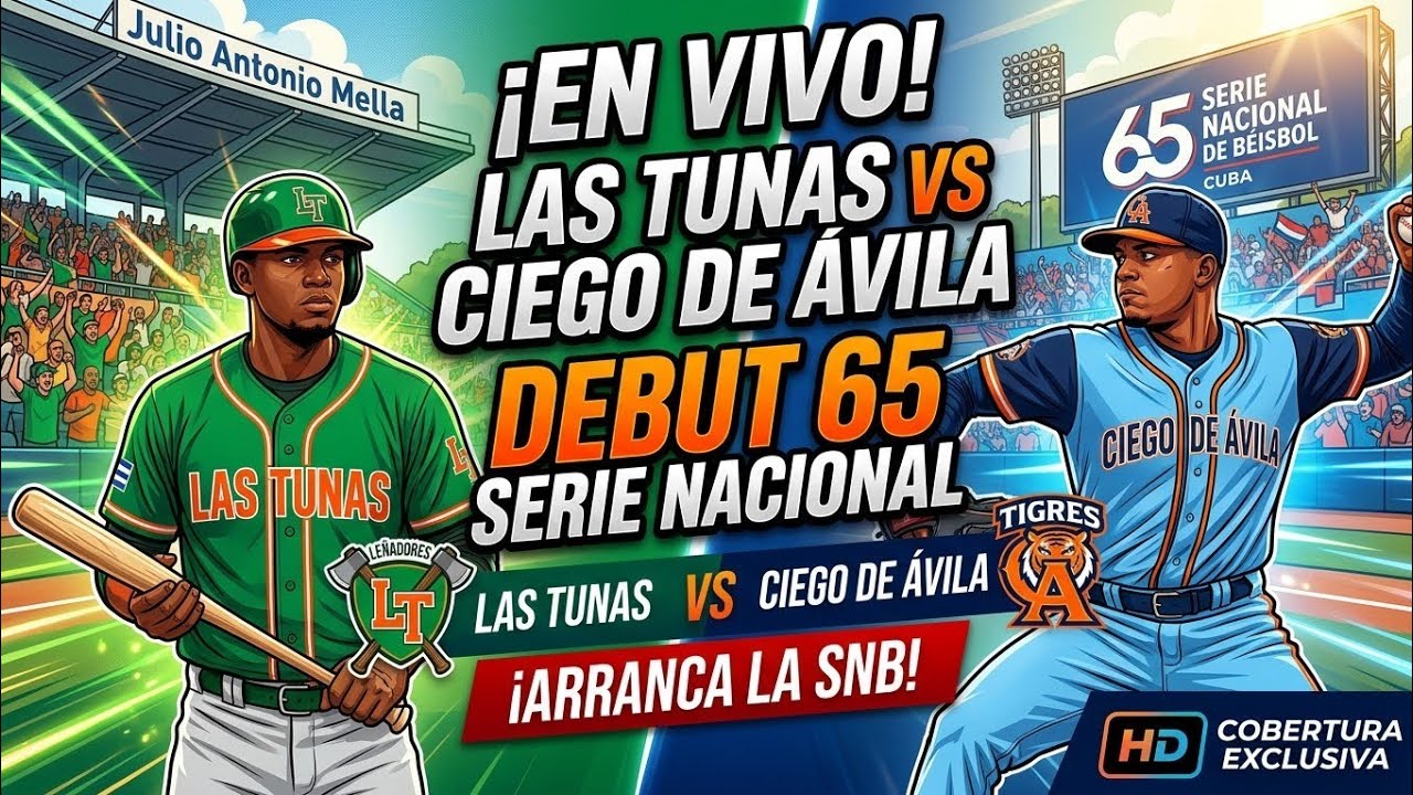Leñadores de Las Tunas キューバの野球 CUBA mlb Leñadores de Las Tunas vs. Ciego de Ávila | Opening of the 65th