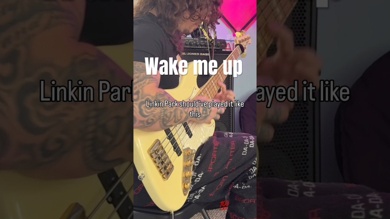 Champagne by Polyphia x Linkin Park Slap Bass Cover 