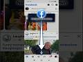 facebook menu bar settings up down | facebook notification bar up down 2026