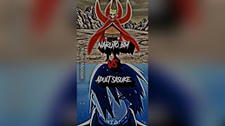 Naruto Baryon Mode Vs Adult Sasuke
