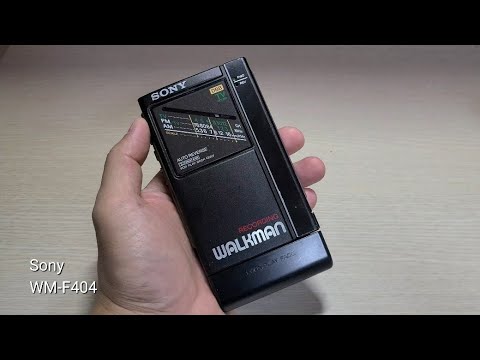 Sony WM-F404 Cassette Walkman