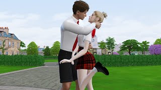 He Forces a Kiss on Her I Download Sims 4 Animation screenshot 4