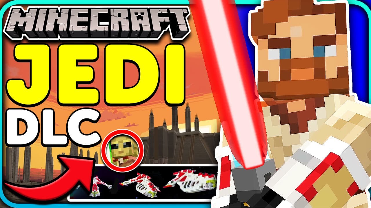 Minecraft Star Wars: Path of the Jedi DLC Now Available