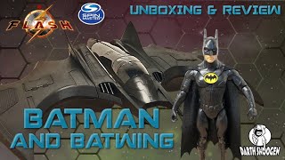 The Flash - Batman + Batwing from Spin Master: Unboxing & Review #batman #batwing #spinmaster