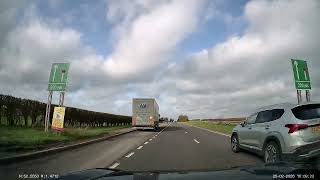 England by Road in 4k - Watling Street A5 - Hinckley, Leicestershire to Atherstone, Warwickshire