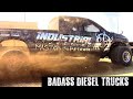 Badass Diesel Trucks Pulling Compilation