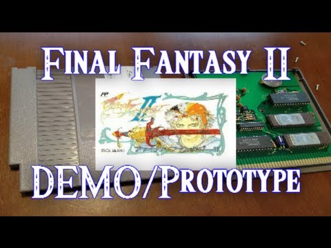 Video: Geannuleerde Final Fantasy 2 Amerikaanse NES-cartridge Op EBay Geplaatst