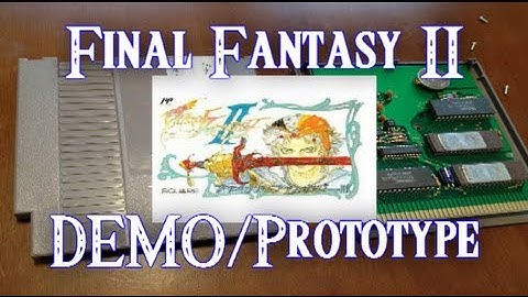 LOST Final Fantasy II NES Prototype FOUND! ($50,000 eBay Listing!)