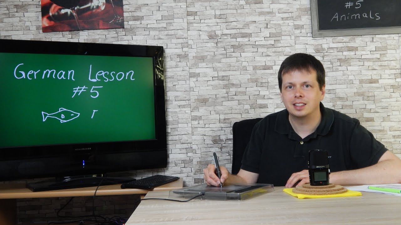 ASMR German Lesson #5 Animals