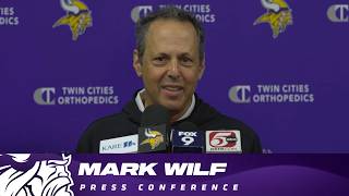 Mark Wilf on Success for 2026 Vikings Season Hiring of General Manager Nolan Teasley