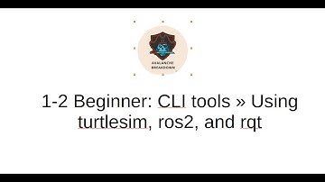 1-2 : Using turtlesim, ros2, and rqt