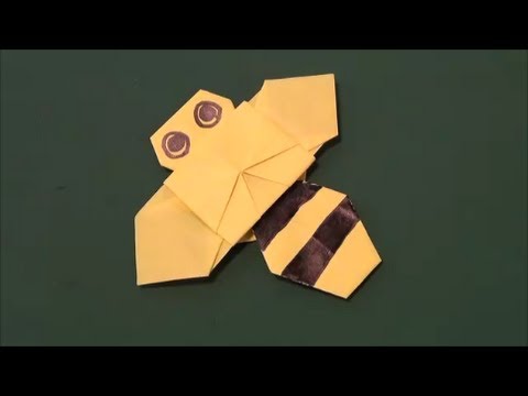 Bee Origami はち 折り紙 Youtube