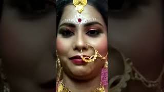 Bridalmakeup||Mua - Mousumi Pal||The Mousumi makeover||ParamSundariladies beautyparlour||Model- Riya