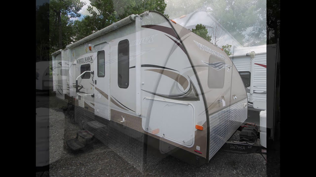 2013 Jayco White Hawk 26DSRB Trailer Video Tour